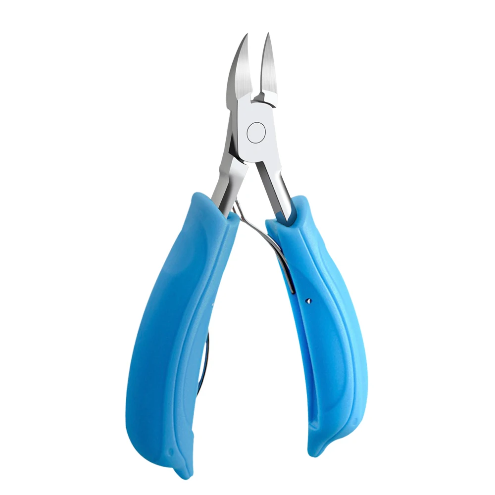 足の爪切りネイルカッタープロフェッショナルペディキュア爪周囲炎ツールマニキュアセットステンレス鋼鋭い湾曲した刃ビッグプライヤー