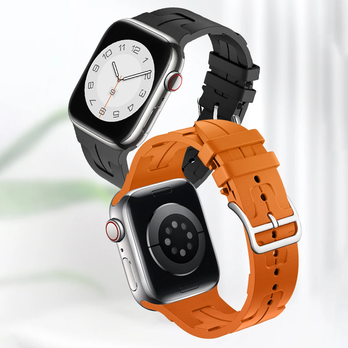Neues Kelim Single Tour Silikonarmband für Apple Watch Band 44 mm 40 mm 49 mm 45 mm 41 mm Armband iWatch Serie 9 SE 3 5 6 7 8 Ultra 2