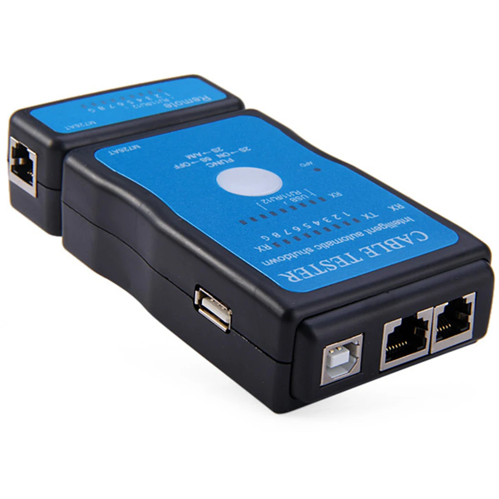 

M726AT Cable Tester Multi-Modular Multifunction USB RJ45 RJ-11 Wire LAN Network Ethernet Line Checker