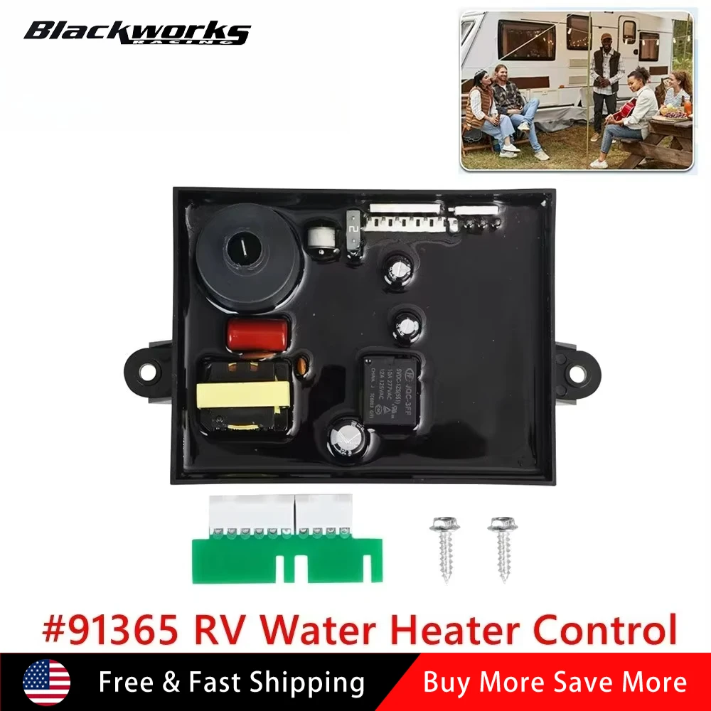 

91365 for Atwood Water Heaters RV Water Heater Control Circuit Board with Fuse GCH6A-10E GC6AA-10E GC10A-4E Atwood 93851