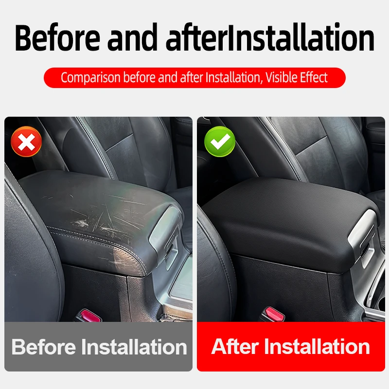For Toyota 2008-2021 Land Cruiser LC200 200 Center Console Armrest Box Cover Non Slip Dust Proof Protection Interior Accessories image 3