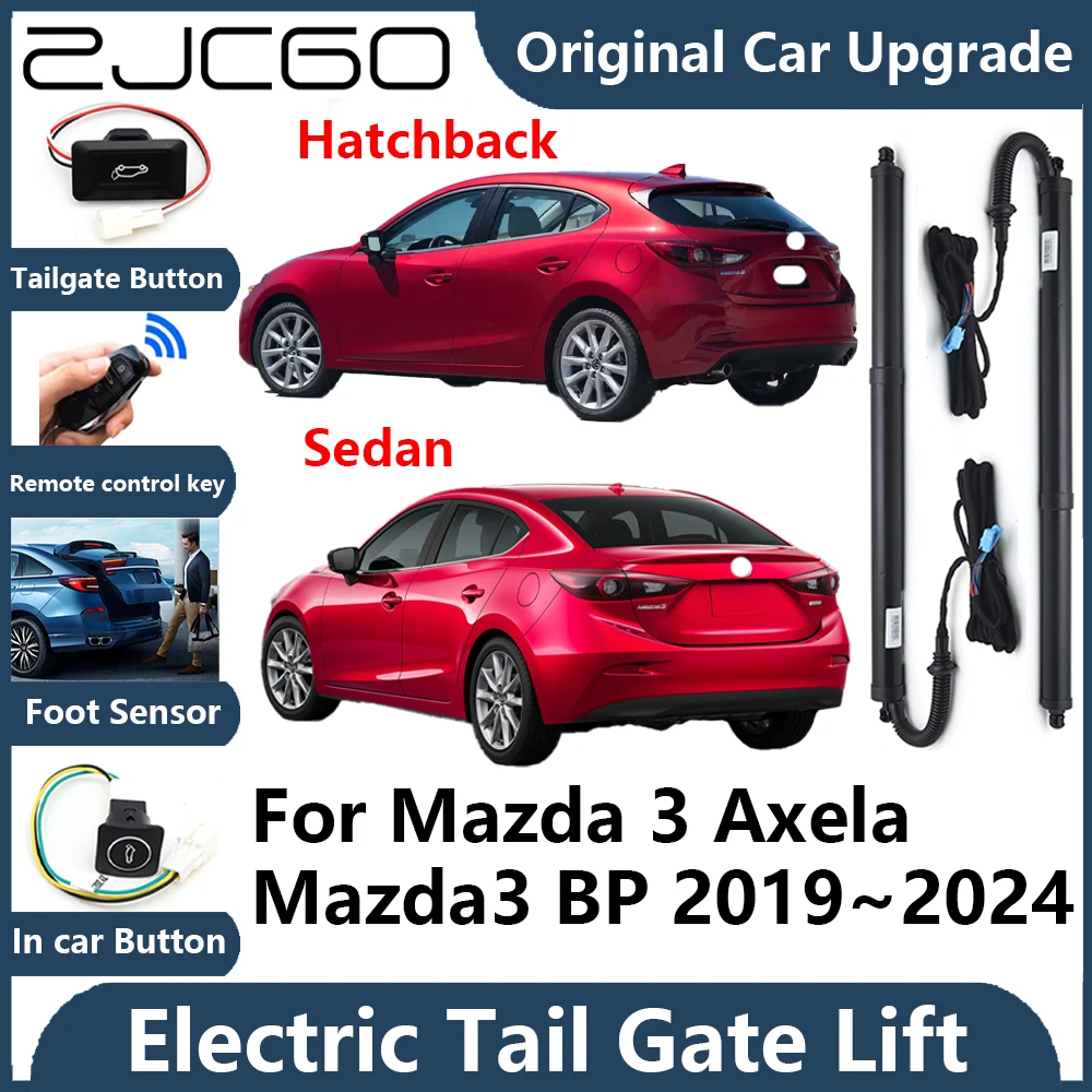 

For Mazda 3 Axela Mazda3 BP 2019~2024 Tailgate Electric Tail Gate Lift Prop Support Vehicle Power Rear Door Liftgate Strut