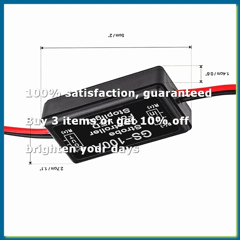 Car Gs-100A Led Brake Light Flash ControllerA09G