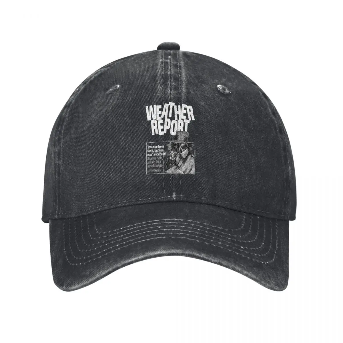 Stormy New Music - Weather Report Racerback Fashion Baseball Cap Peaked Cap Men's Hat Women's Cap Man Hat