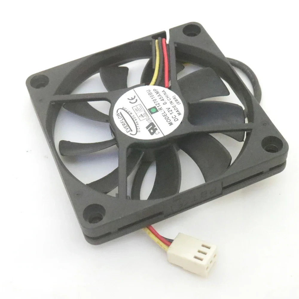 R127010BU 12V 0.45A 7CM 7010 Computer CPU Cooler Cooling Fan