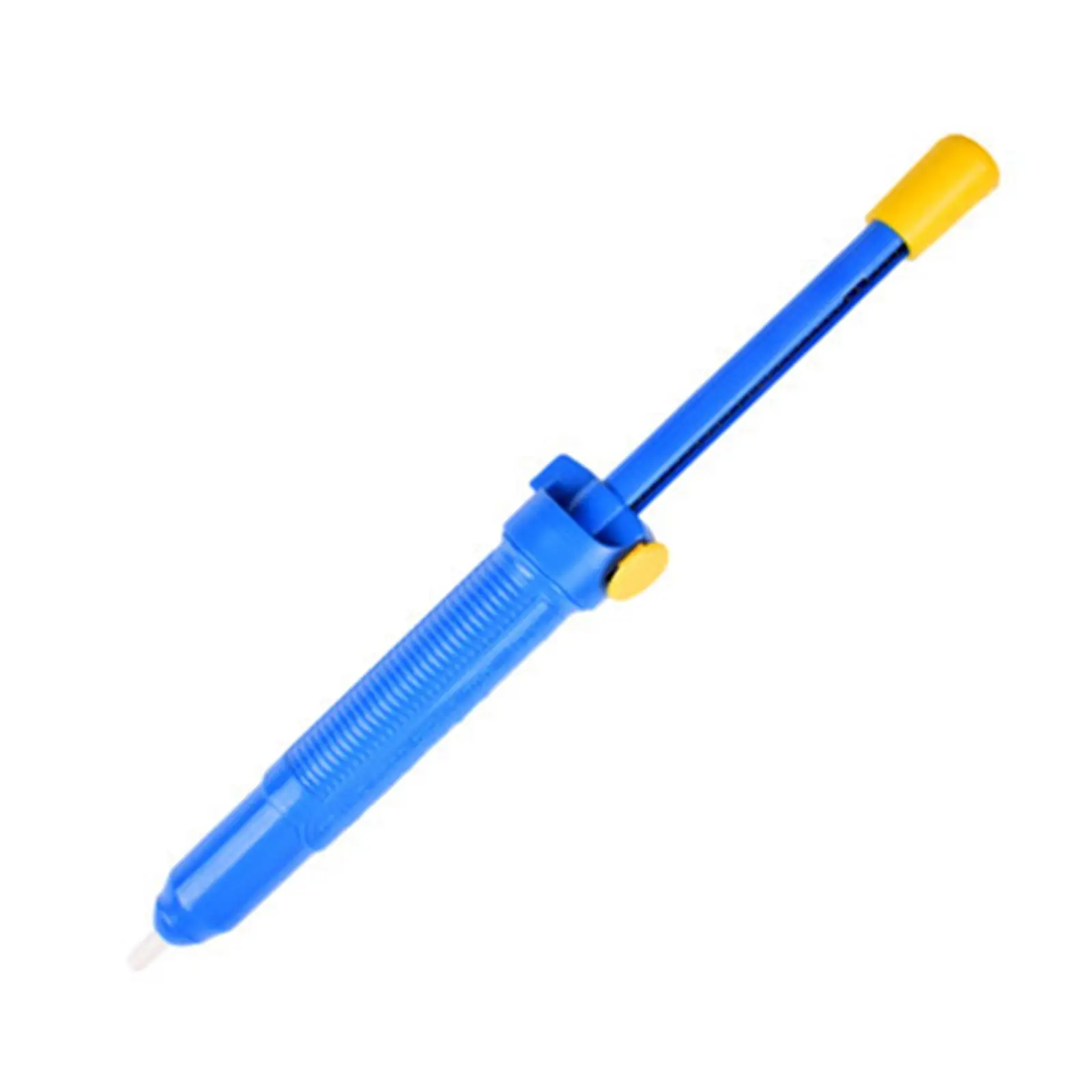 Blue Plastic Suction Tin Solder Sucker Desoldering Pump Remover Hand Tool for Soldering Iron Work