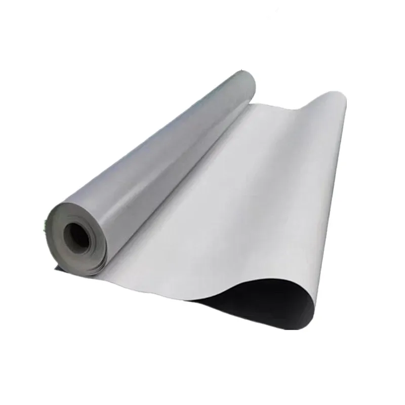 TPO Thermal Insulation Waterproof Materials Uv Resistant White Color Sheet Roofing for House-10x10cm Sample Link