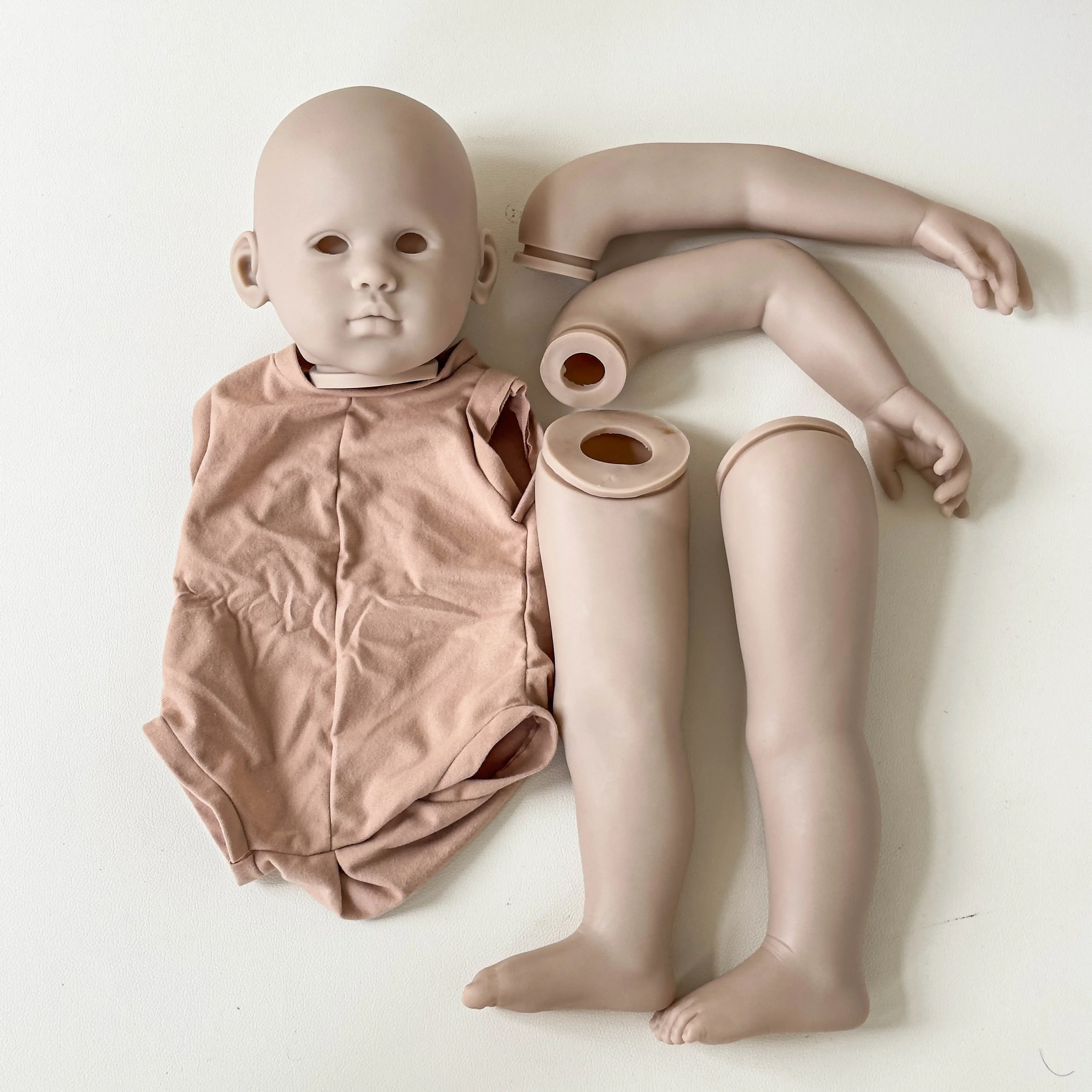 Louisa Reborn Lifelike Doll Kit Limited Edition Popular Kit Soft Body Touch Fresh Color Vinyl Kit