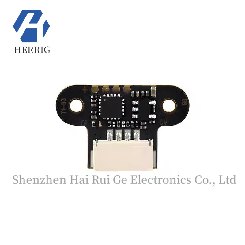 Mini módulo de radar de sensor de distância a laser de tempo de voo TOF com porta serial UART e comunicação de interface I2C