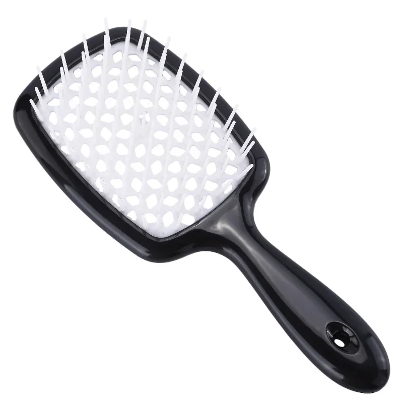 Tangled Hair Comb Detangling Brush Large Plate Massage Combs Hollow Out Brushes Barber Salon Styling Tools