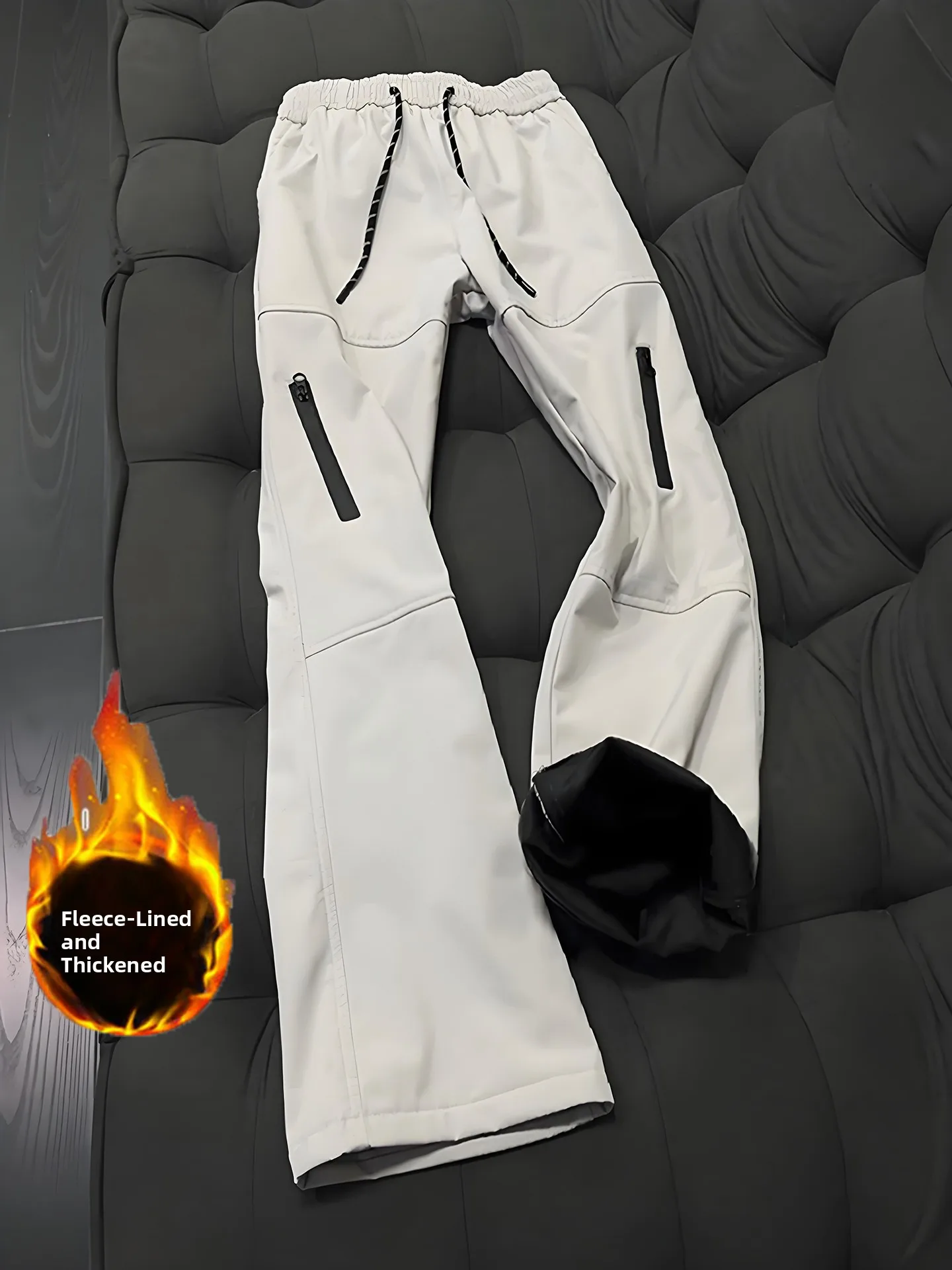 

Мужские зимние уличные лыжные брюки на подкладке, американские мягкие брюки для спецодежды, ветрозащитные брюки для пешего туризма, сноуборда