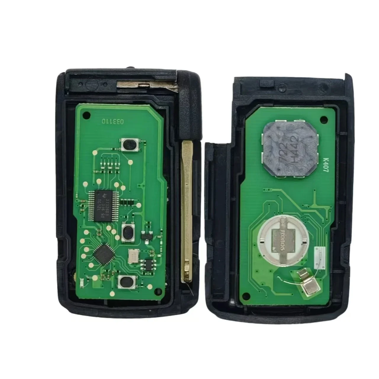 Da Shi FCC MOZB31EG 312/433MHz Chaves 4D B9 chip 2/3 botões para Toyota Prius 2004 - 2009 Keyless Go Key Fob