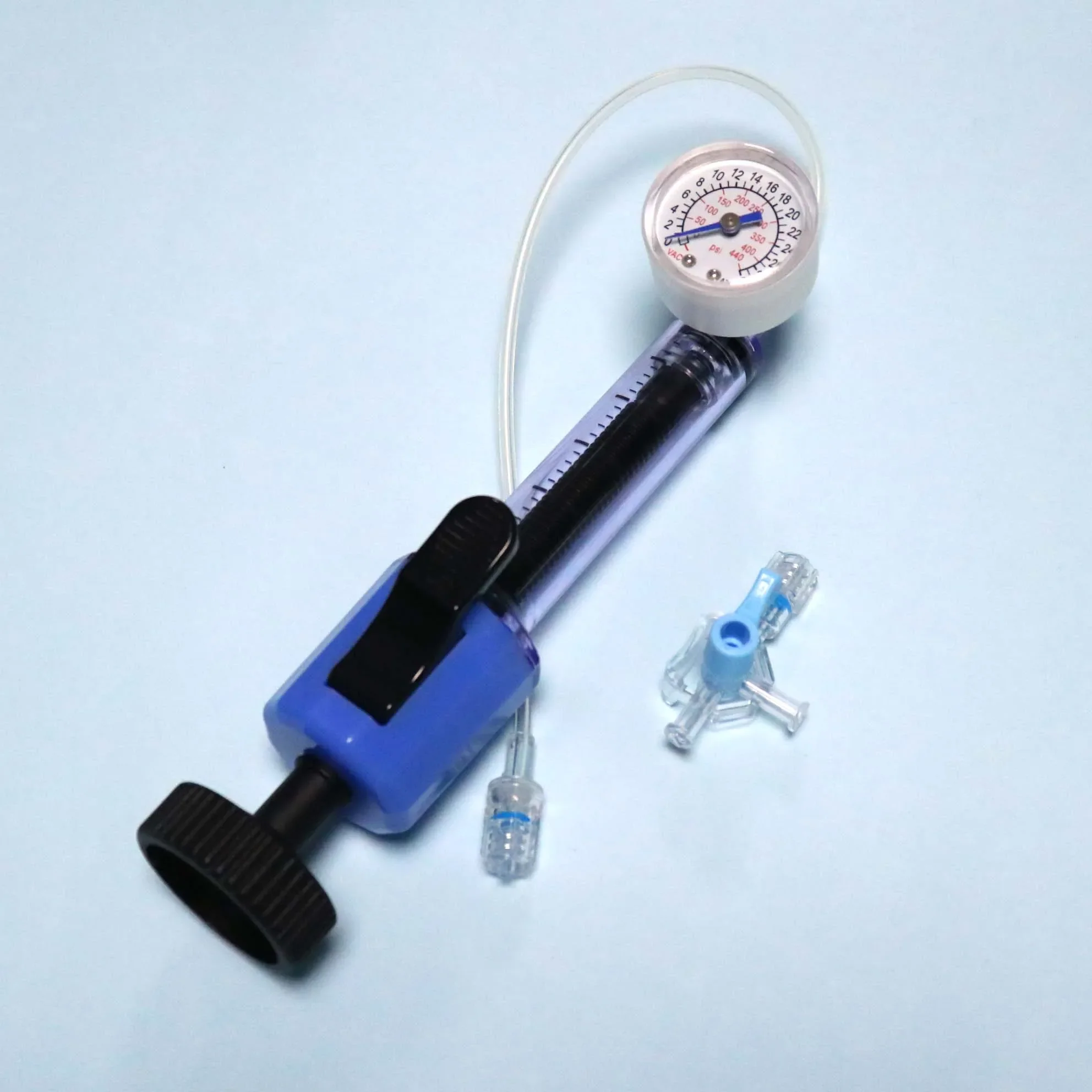 Medical ce iso disposable neurosurgery 40ATM orthopaedics balloon inflation device