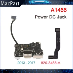 Original USB DC I/O Jack Audio Power Board 820-3455-A Cable 821-1722-A For Macbook Air 13