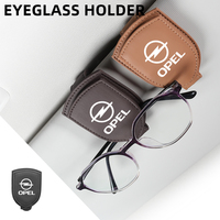 Car Sun Visor Eyeglass Case Holder Sunglasses Storage Clip For Opel Corsa Astra Insignia Vectra Zafira Meriva Mokka Grandland