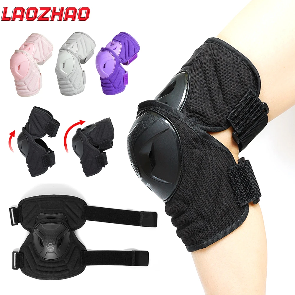 

Мотоциклетные наколенники с противоударной броней из ТПУ — регулируемые наколенники для мотокросса, езды на велосипеде — универсальные подходят для мужчин и женщин