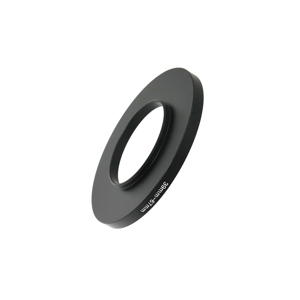 Anello adattatore filtro obiettivo fotocamera anello Step Up metallo per obiettivo 39mm-40.5 42 43 46 49 52 55 58 62 67 72 77mm cappuccio obiettivo UV ND CPL