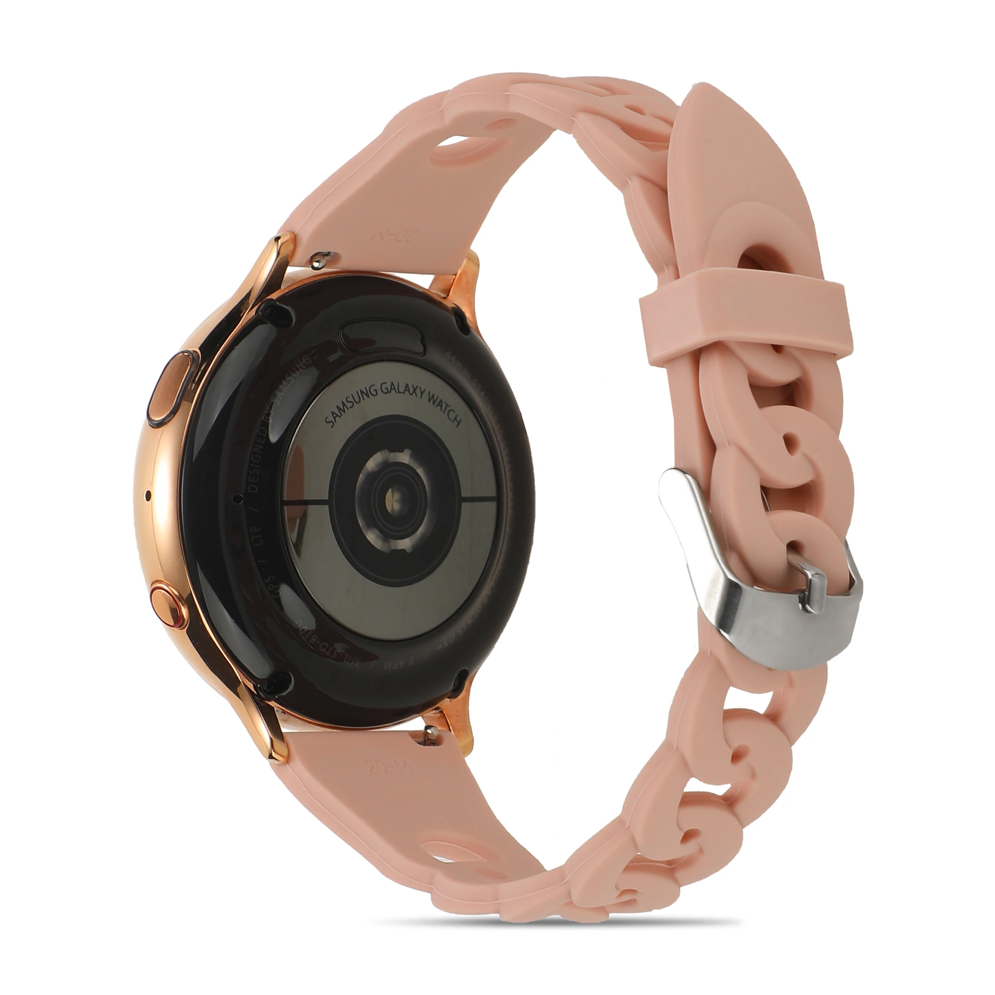 

Silicone strap For Samsung Galaxy watch 5/4/3 Active 2 Gear S3 Huawei watch 3 /GT3-2 Breathable Sport Wristband Amazfit GTR/GTS