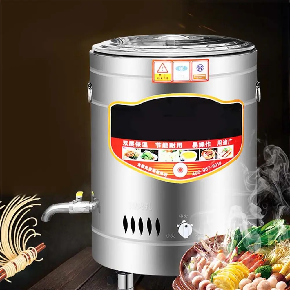 Commercial multifunctional noodle cooker, household desktop electric soup powder stove, stainless steel noodle cooker