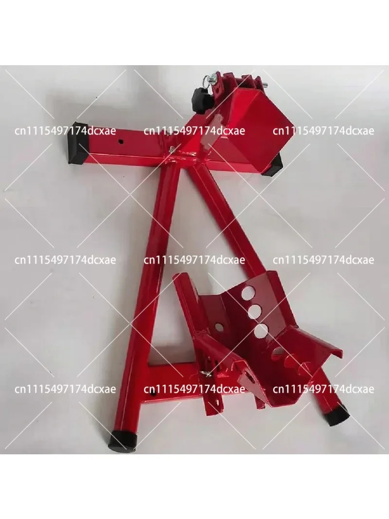 Motorcycle Front & Rear Wheel Support Stand Frame for Bike Shop Repair Tool Trailer Chock Holder
