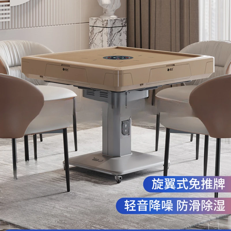 

T380 fully automatic household roller coaster dining table dual-purpose electric folding mahjong table