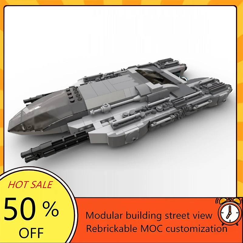 

Набор для сборки космического корабля из 349 деталей: популярная модель по мотивам фильма «Звездные войны», модульный конструктор, технологичный подарок, праздничный набор для детей