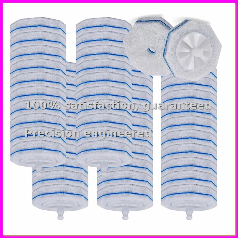 

50 одноразовых сменных насадок для туалетного ершика, подходят для, улучшенные насадки для чистки унитаза - AD23