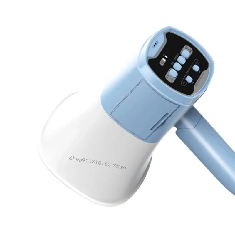 مقبض قابل للطي لتوفير المساحة، مضخم صوت محمول لتعزيز البيع، مكبر صوت محمول للتشجيع