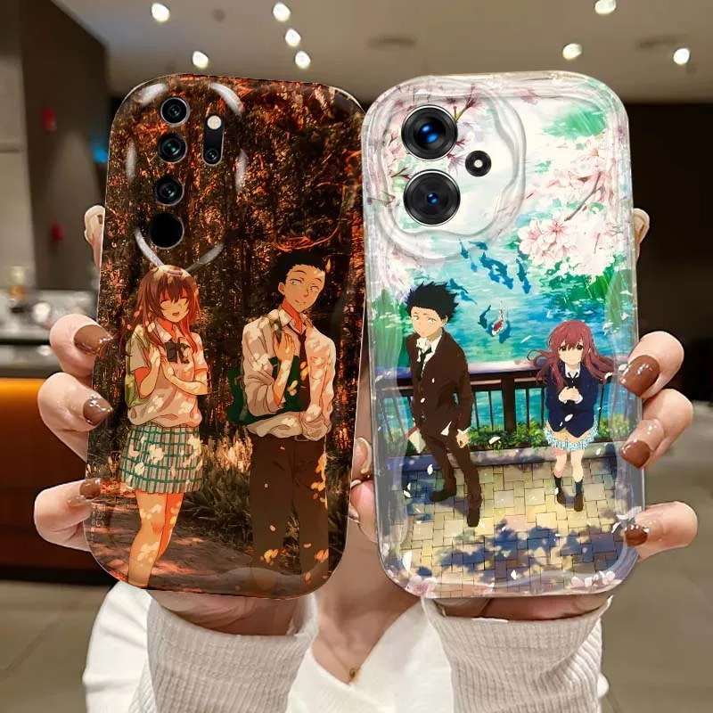 

Romantic The Form of Sound Phone Case For Xiaomi Redmi 9T 9A 9 9C 10 10C 12 13 13C 14C A2 A1 Plus K30 K40 K60 5G Wave Oil