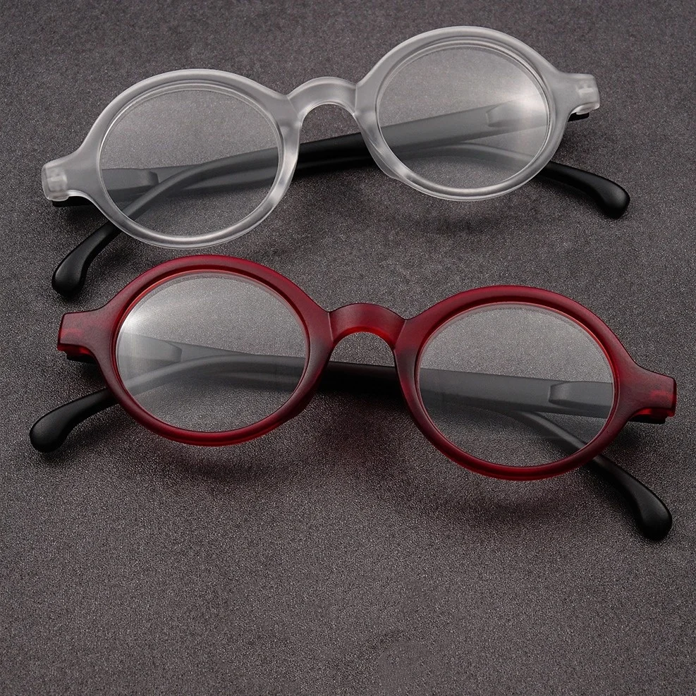 1pc Classic Oval Round Frame Reading Glasses For Women Classic Multifunctional Anti-Blue Light Casual Eyewear +1.0-4.0