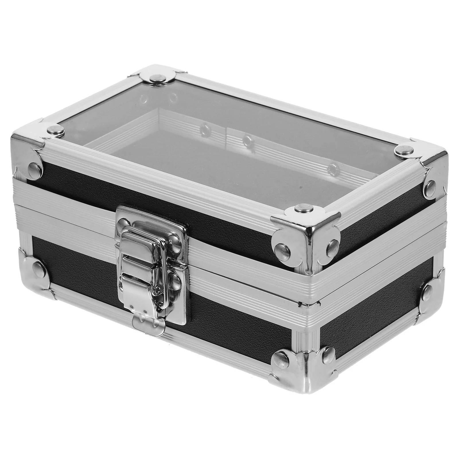 

50 Holes Nail Drill Bits Storage Box Portable Organizer for Acrylic Nail Tools Salon Home Use Drill Bit Holder for Nails