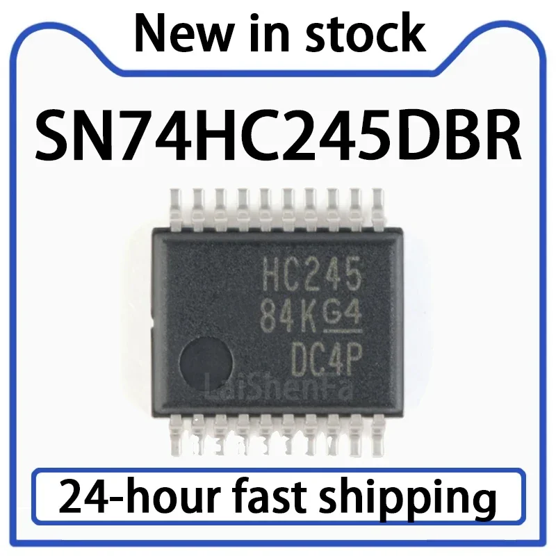10PCS SN74HC245DBR SSOP-20 Three State Output Eight Channel Bus Transceiver Stock