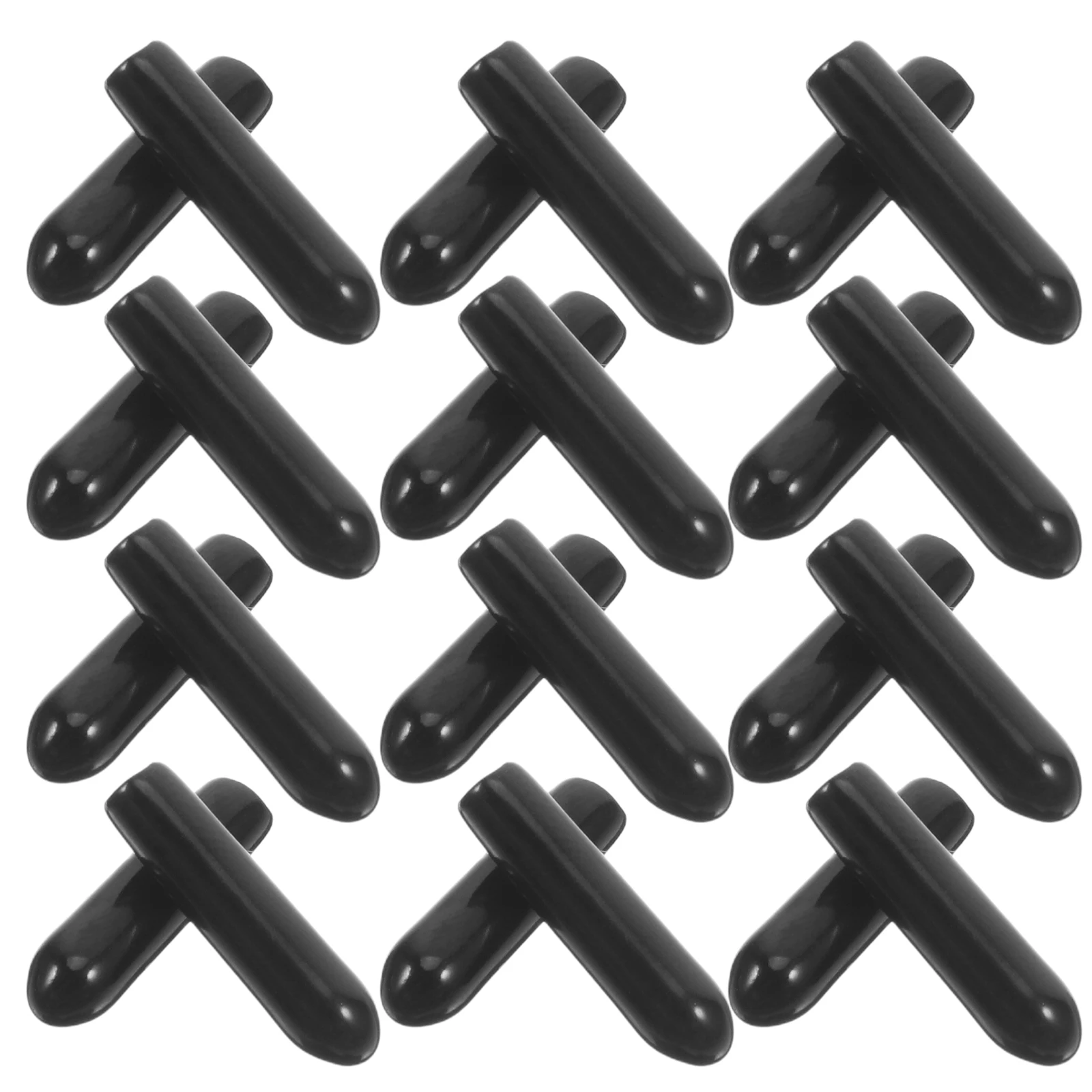 

600 Pcs Insulation Sleeves PVC Protection Covers Bolt Connector Caps Screw Covers For Metal Tube Rod Wire End Protector