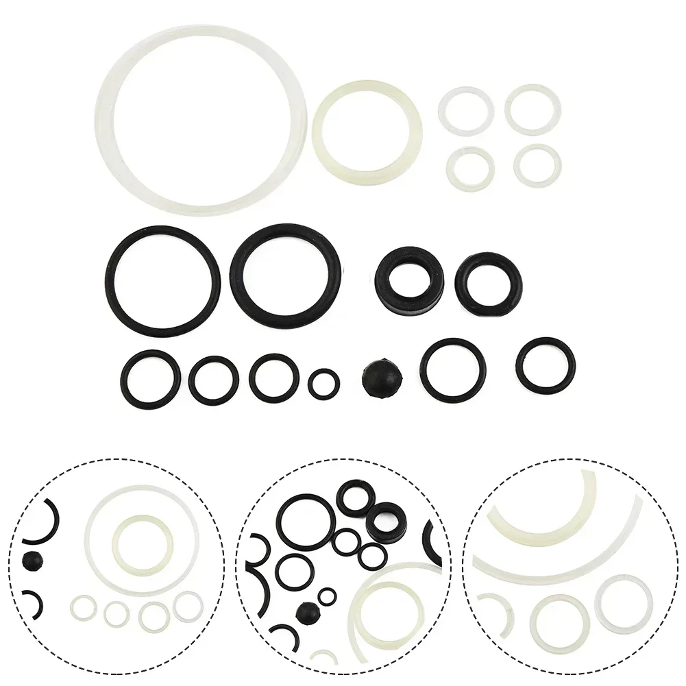 1 Set Jacks Oil Seal Ring For Vertical Jacks Oil Pump Cylinder Pump Plunger Sealing Ring Steel Ball Links Rocker Jacks Accessory