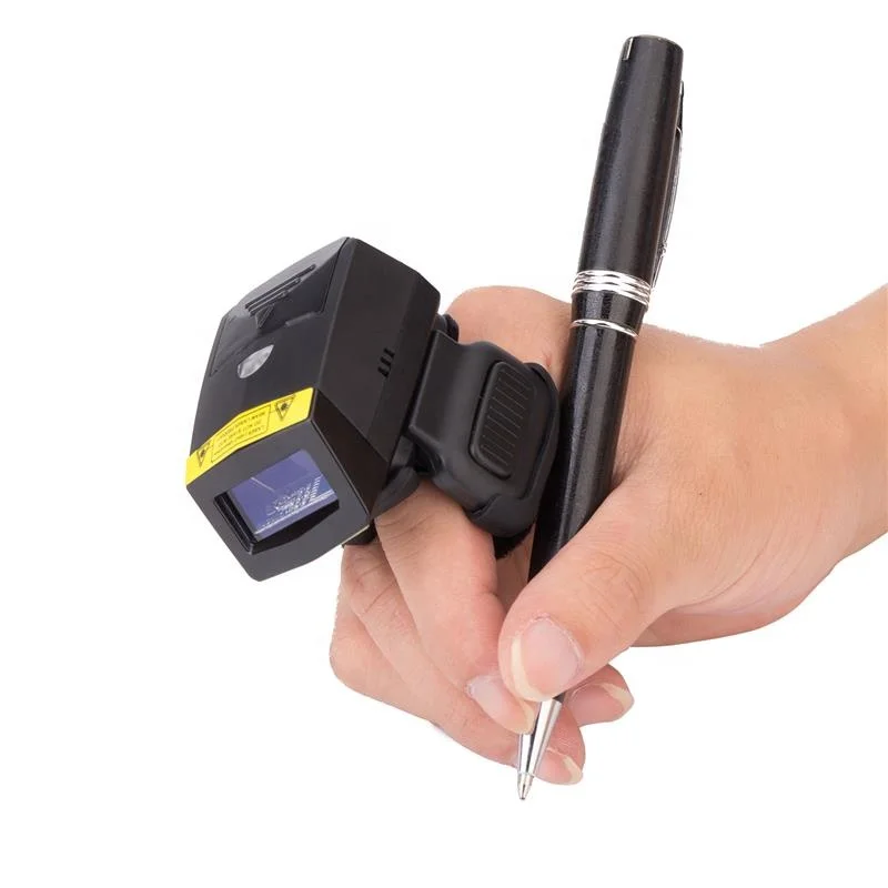 Effon EF02 Wearable for Rechargeable IP65 Rugged Barcode Scanner Ring for Android & IOS-in Stock