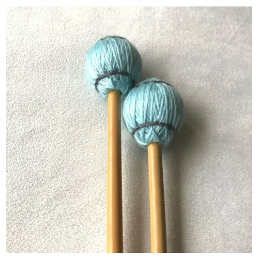 Percussion instruments wholesale rattan malimba mallet blue medium hard