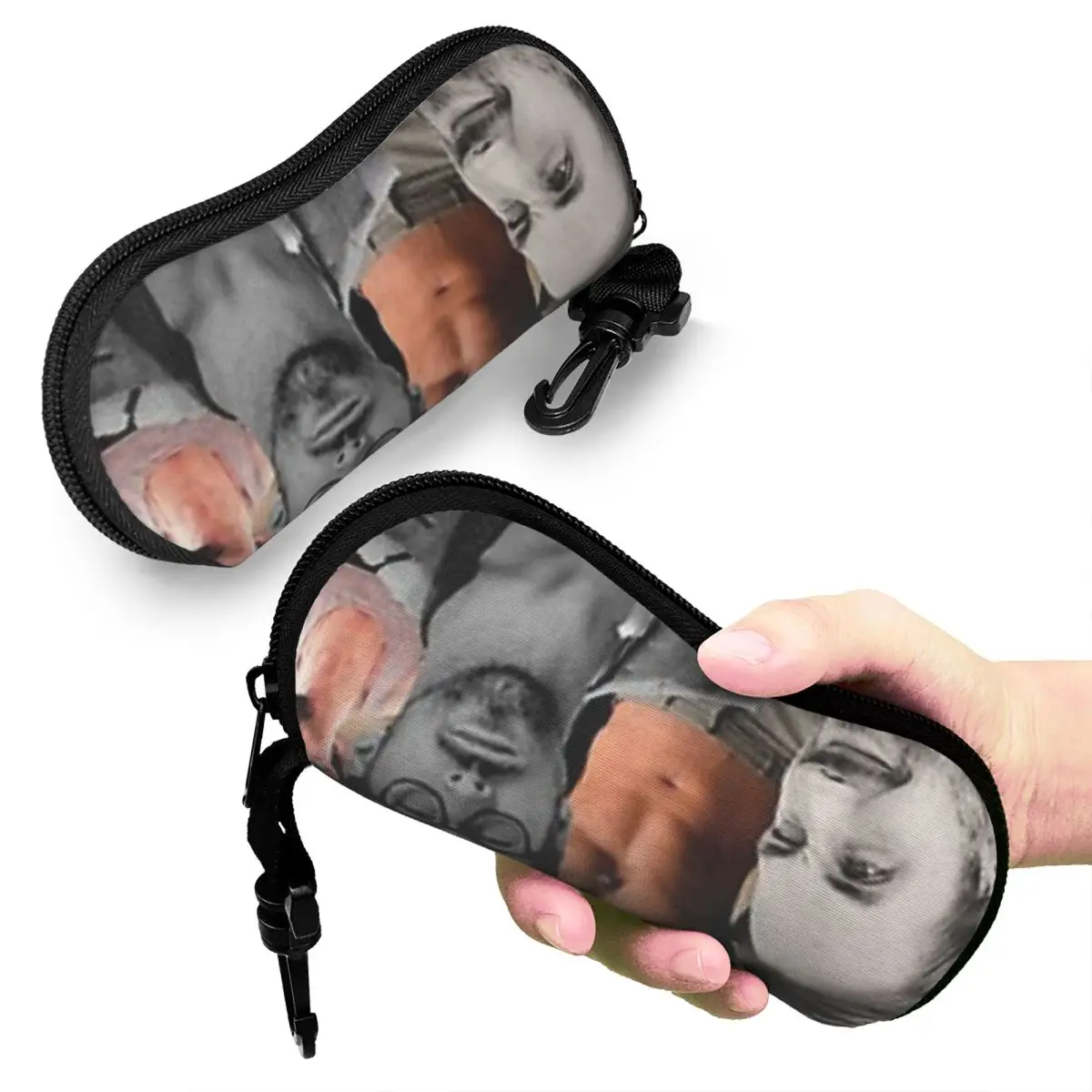 

Ryan Gosling Collage Shell Glasses Case Portable Sunglasses Box Women Men Soft Eyeglass Bag Pouch