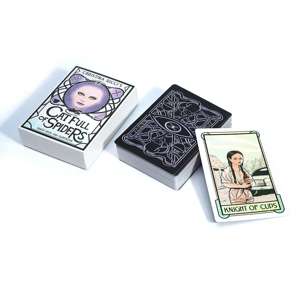 

Колода Таро «Кошка, полная пауков», 10,5*6 см, 78 шт. Карты Таро