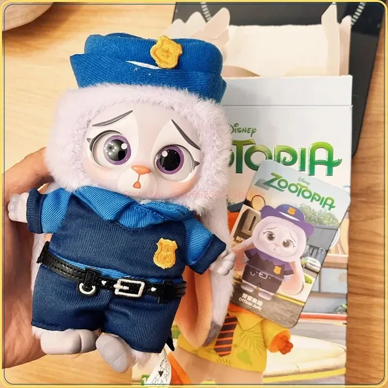 Zootopia Series Blind Box Judy Nick Vinyl Pendant Anime Doll Keychain Surprise Collectible Toy Mysterious Pendant Leader