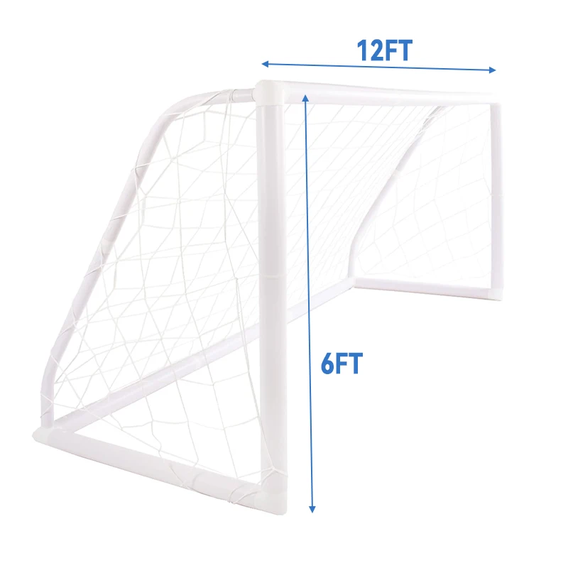 

Portable PVC Soccer Goal with Net, Backyard Football Goal for Kids and Adults Trainingpromote sales