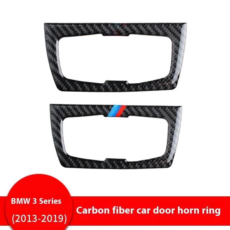 

For BMW 3 Series 4 Series 3GT Modified Carbon Fiber Central Control Headlight Panel Switch Sticker 320li Interior Sticker