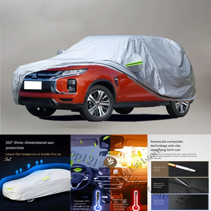 

For Mitsubishi ASX Auto Anti snow Anti dust Anti-uv Anti peeling paint And Anti Rainwater 210t car cover Car cover