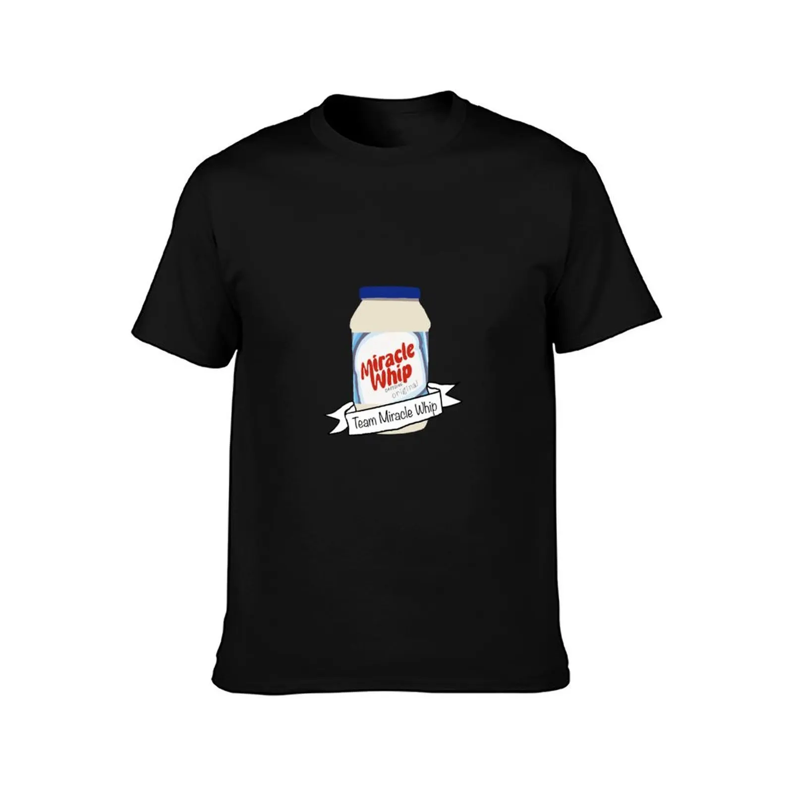 Team Miracle Whip Mayo T-Shirt Basic Crew Neck Short Sleeve Top T-Shirt