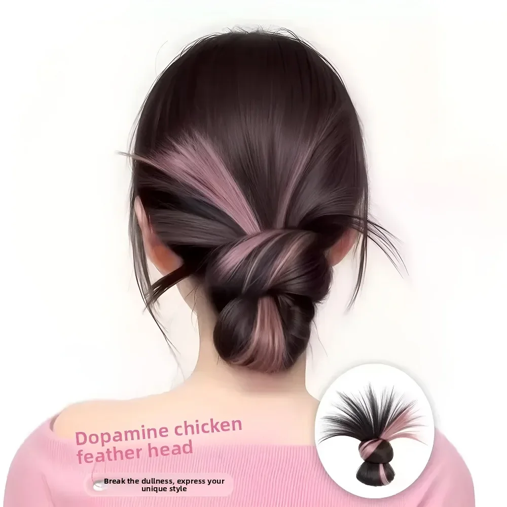 

Синтетическая полувязка для волос, коготь, перо, волан, голова, ленивый фрикаделька, зажим в виде краба, аксессуары для парика, инструменты для укладки волос