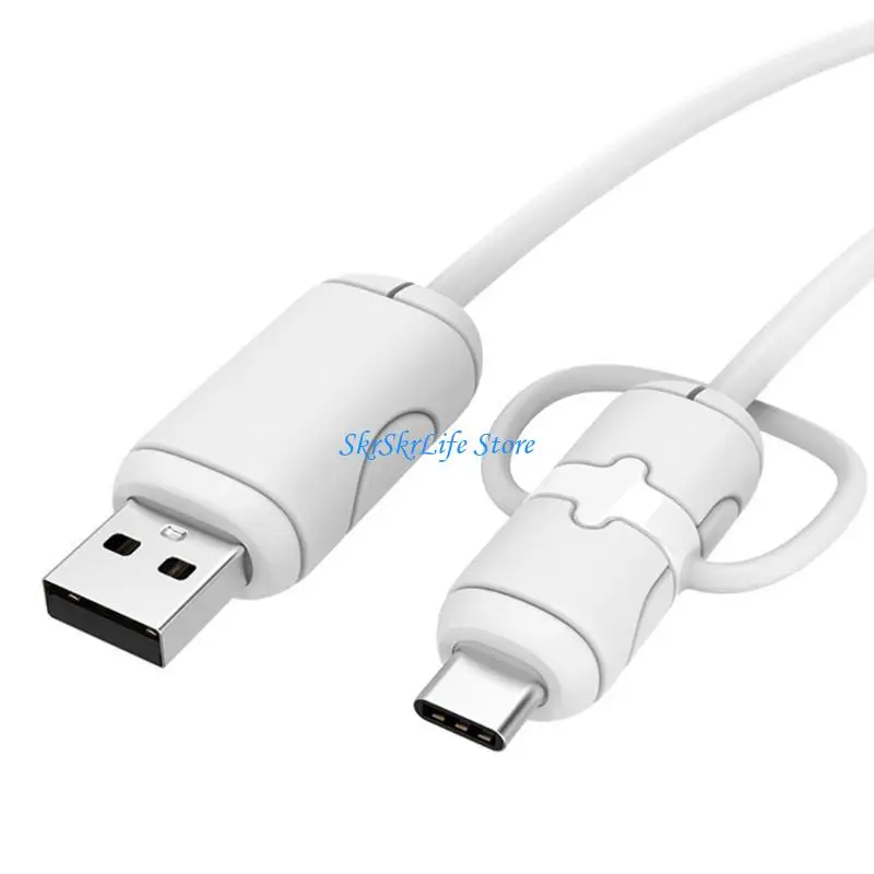 E65E Charging Cable  Protector USB Data Line Cord Winder Cartoon Soft  Cover for Phone  Type C Organizers