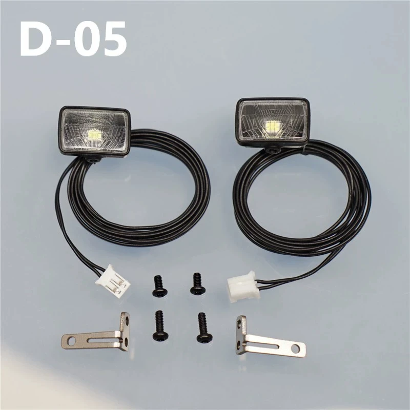 RC Model Hydraulic Excavator Big Arm Spotlight LED Light for 1/12 1/14 Dump Scaniaa Volvo Truck Kabolite CAT336 Huina JDM LESU