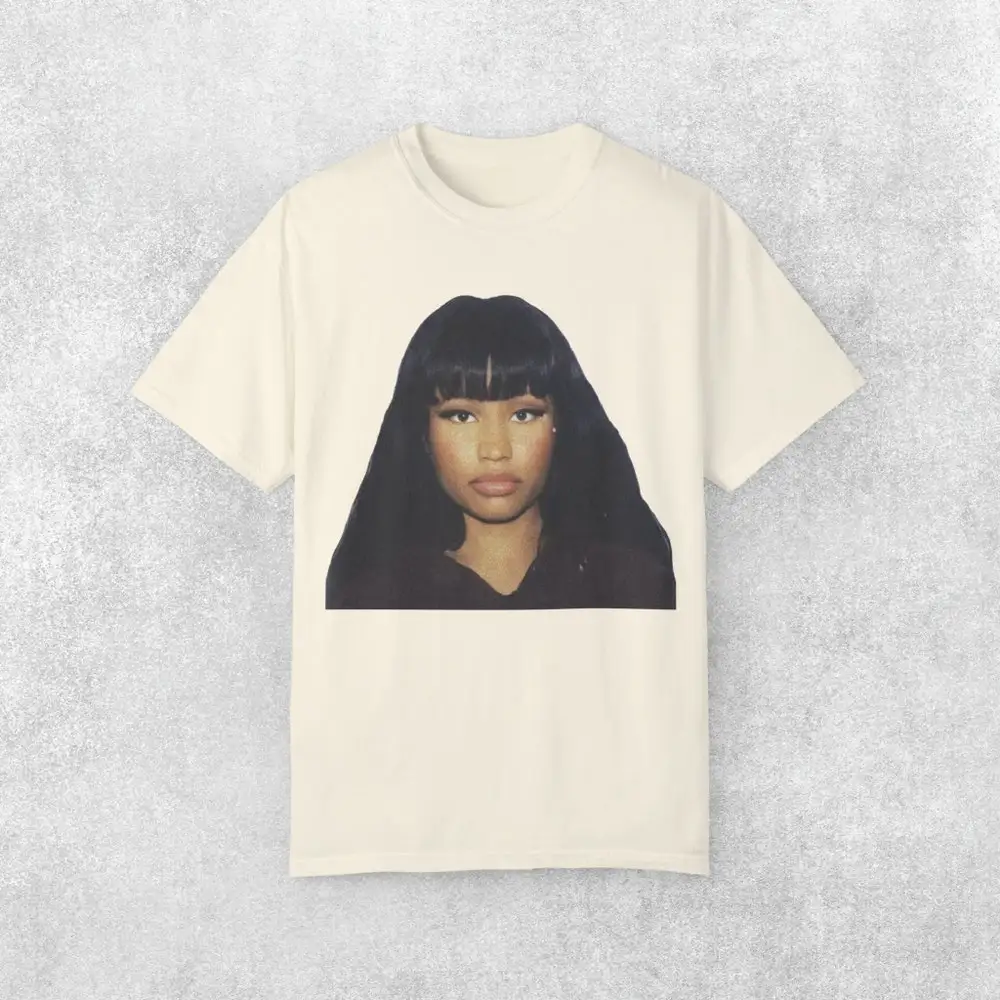 Nicki Minaj Iconic Logo T Shirt Limited Edition Hip Hop Urban Streetwear Collectible Celebrity Fashion Statement Piece