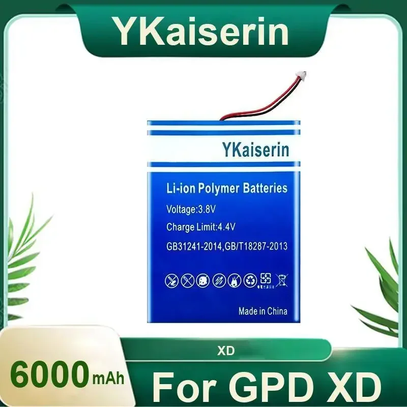 

YKaiserin Battery 6000mAh X D for GPD XD Portable Batteries for Cell Phone + Free Tools Warranty