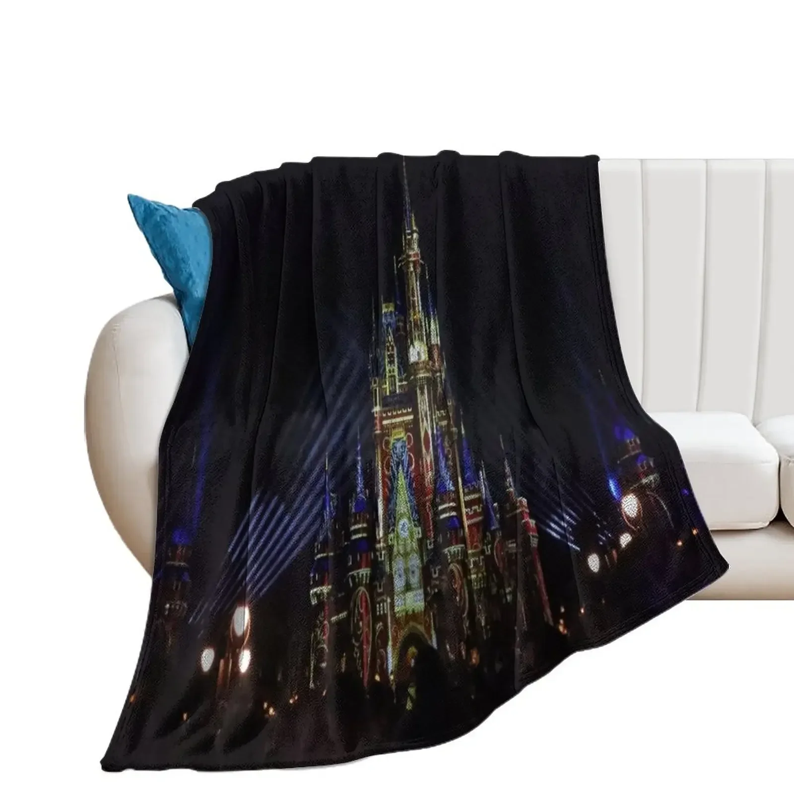 Happily Ever After Castle Throw Blanket Soft Beds Polar Sofas Blankets