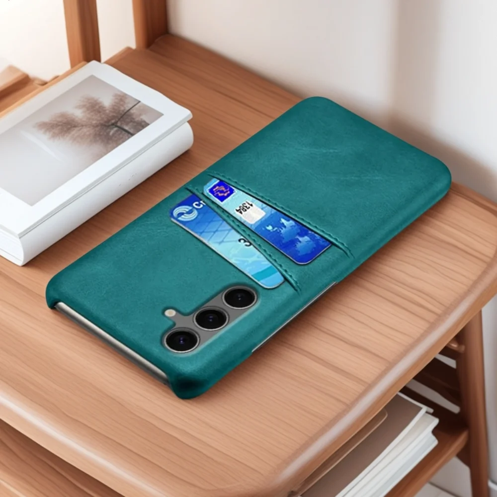 

Credit Card Case For Samsung Galaxy S24 FE Funda PU Leather Cover For Galaxy S 24 Fe S24fe 5G 6.7" SM-S721B Case Capa Coque